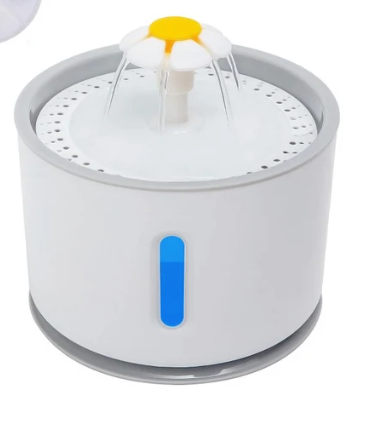 Bebedouro de água automática para gato e Pet com carregamento USB