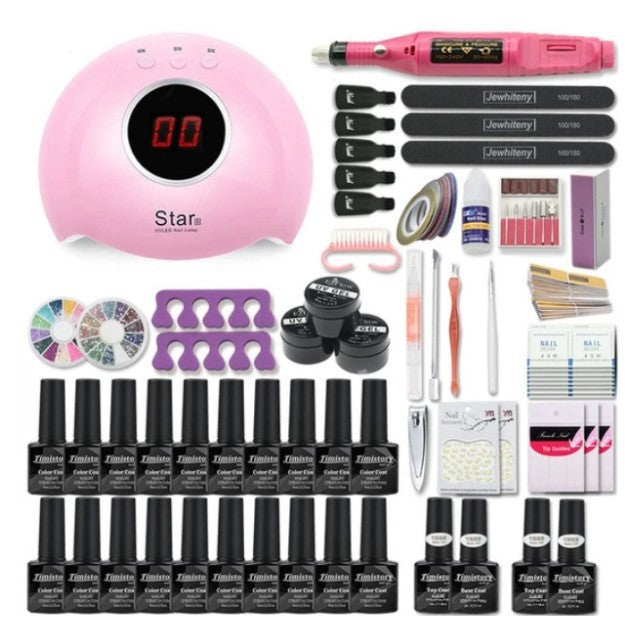 Kit de ferramentas para manicure
