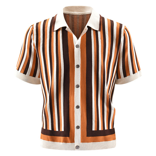 camisa masculina de manga curta