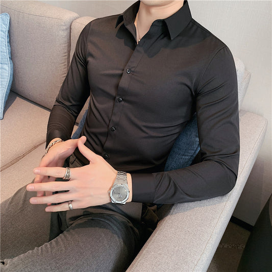 Camisa manga longa masculina