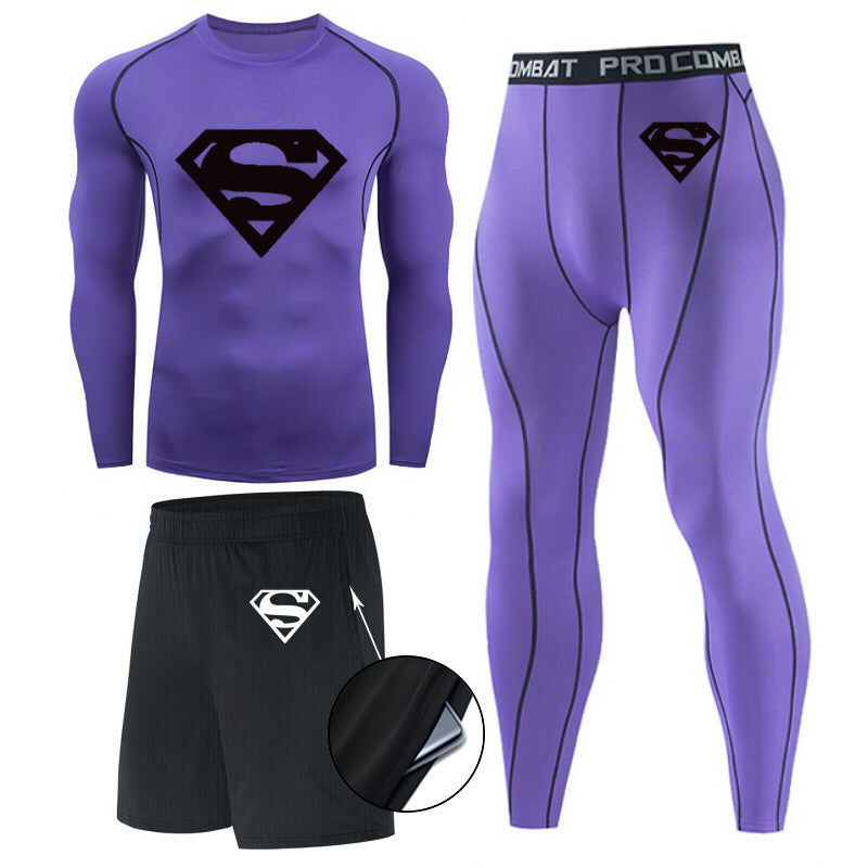 Conjunto masculino de três peças