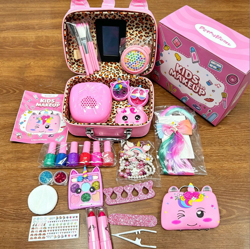 Bolsa de princesa, incluindo batom para brincar de faz-de-conta