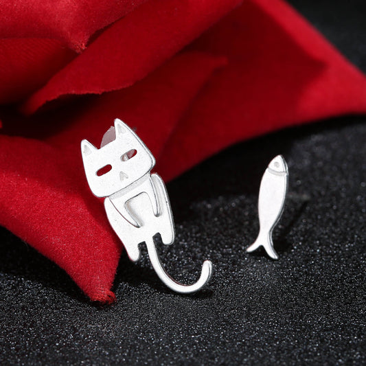 Brinco de prata feminino