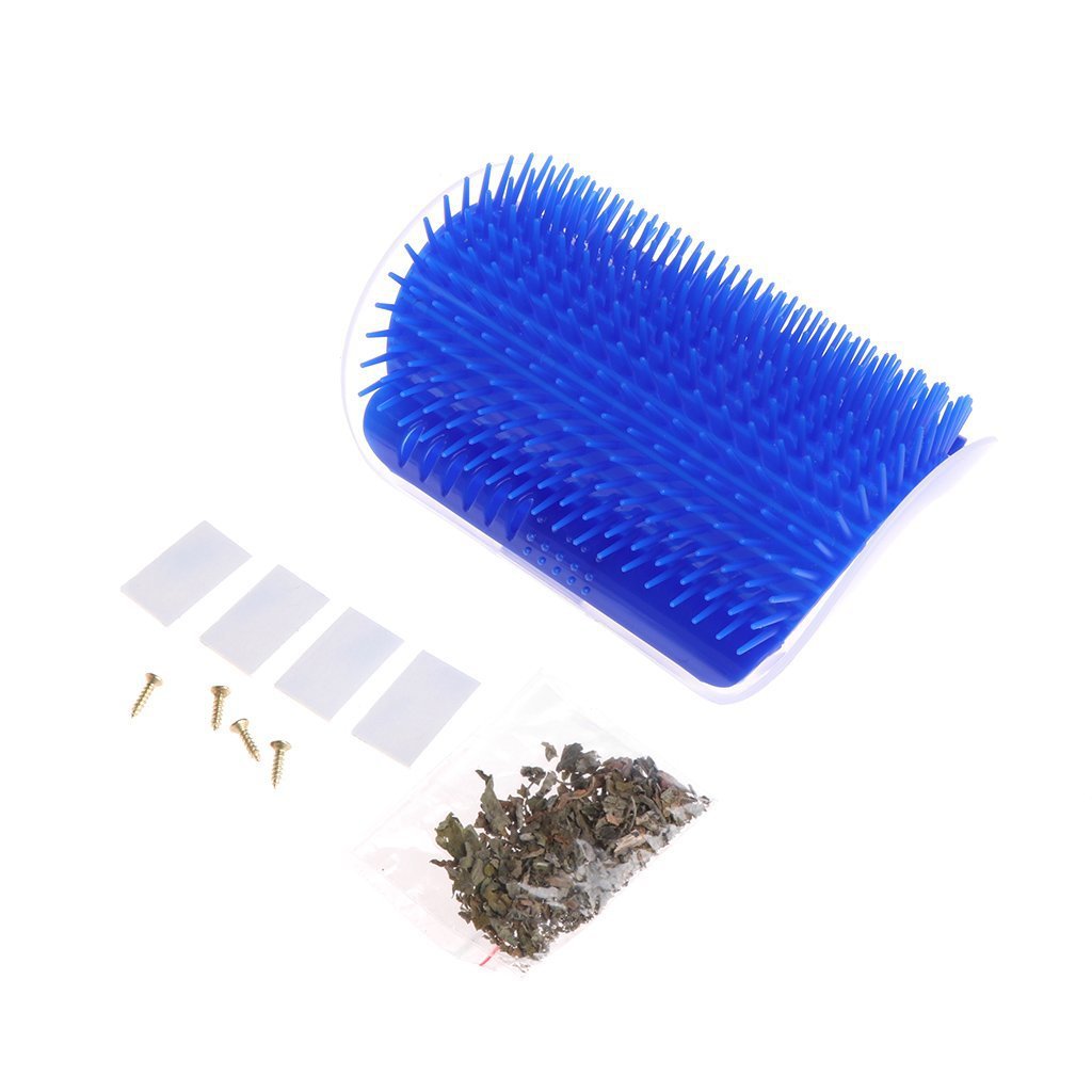 Escova de canto para massagem para gatos