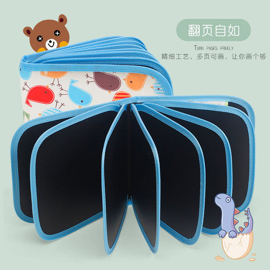 brinquedo álbum quadro negro infantil