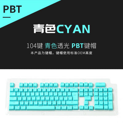 Teclado mecânico com 104 teclas personalizadas