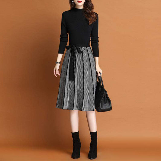 Vestido de malha feminino