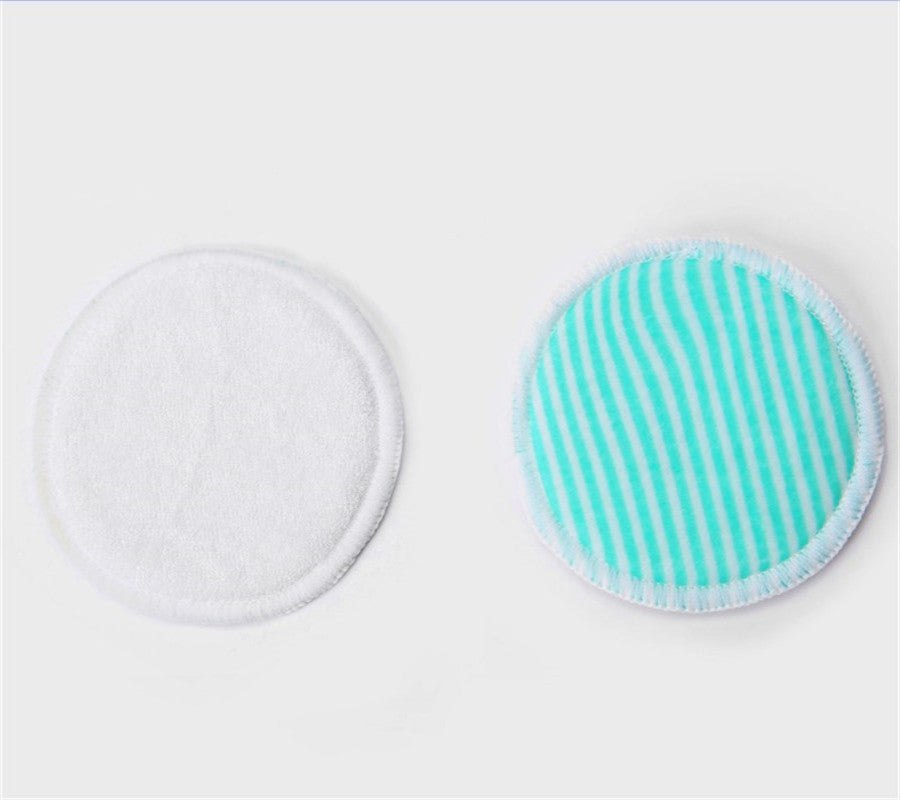 Almofadas removedora de maquiagem de veludo