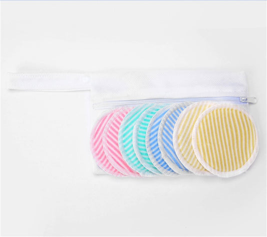  Almofadas removedora de maquiagem de veludo 