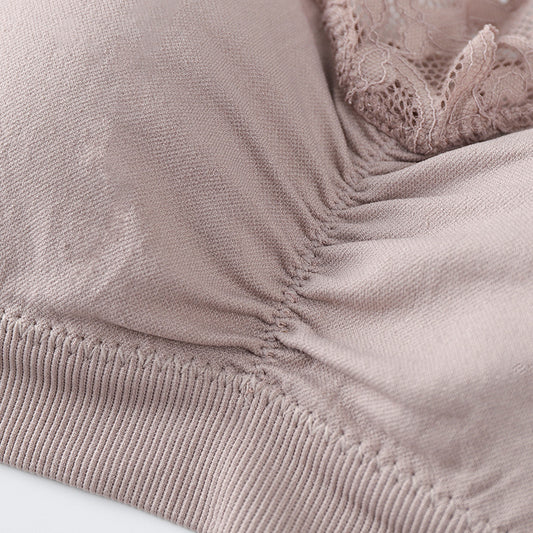 Sutiã de renda sem anel de aço