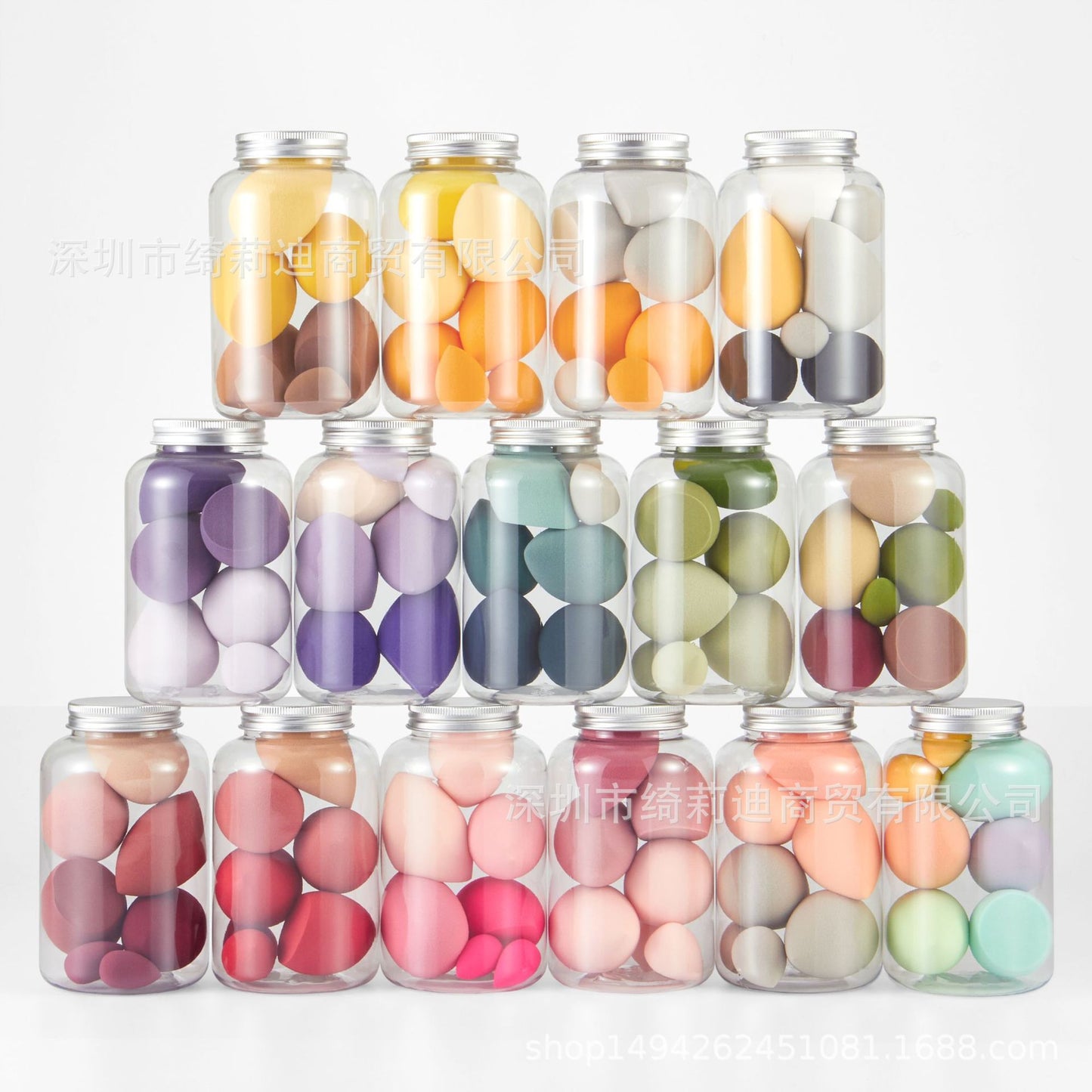 Conjunto de ovos para maquiagem