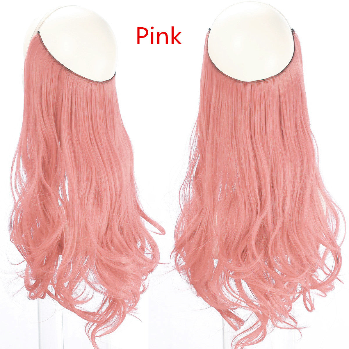 peruca feminina peixe linha onda longo