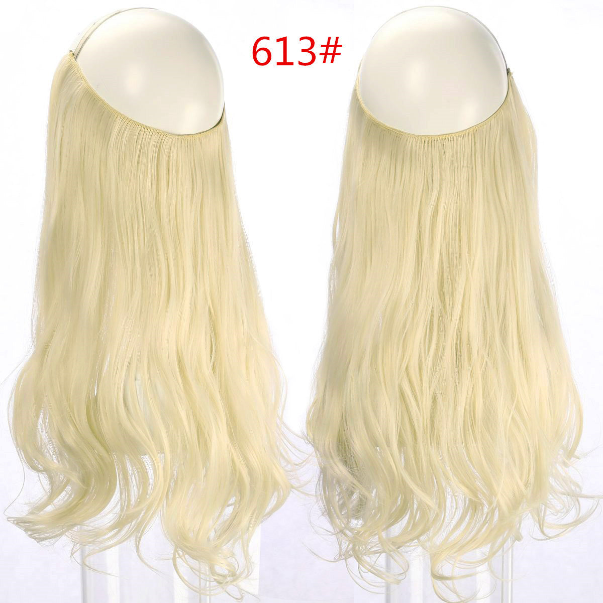 peruca feminina peixe linha onda longo