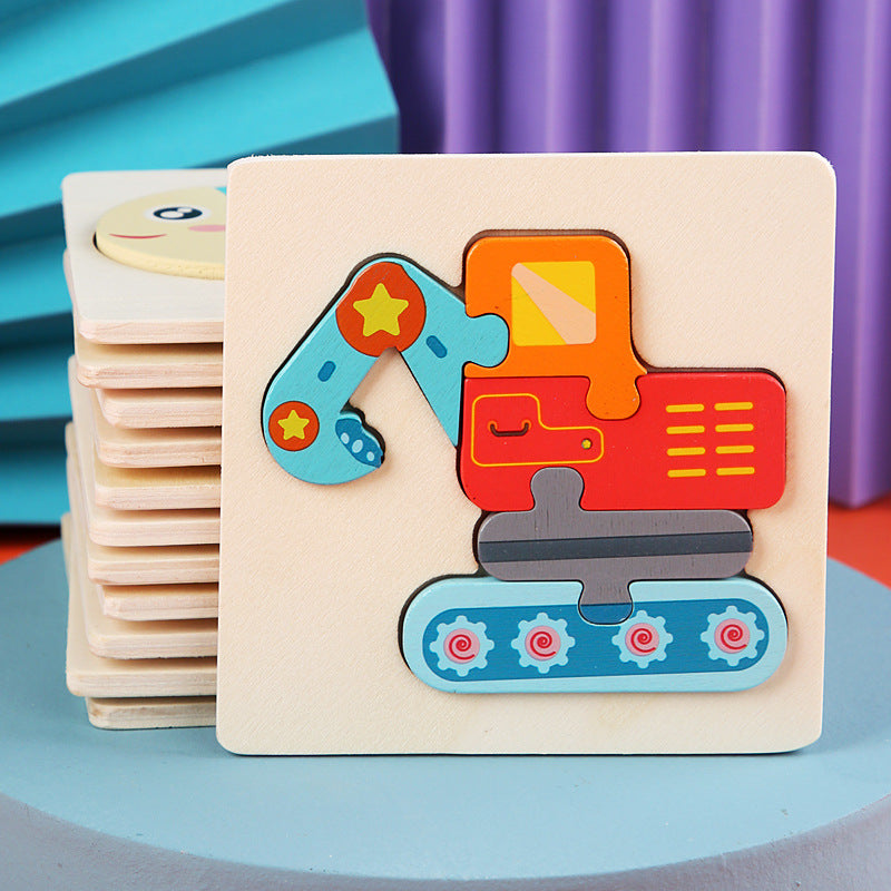 Brinquedo Quebra cabeça 1 a 3 anos de idade