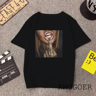 camiseta manga curta feminina