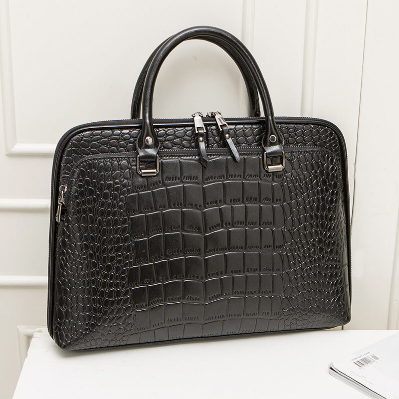 Maleta de couro feminino