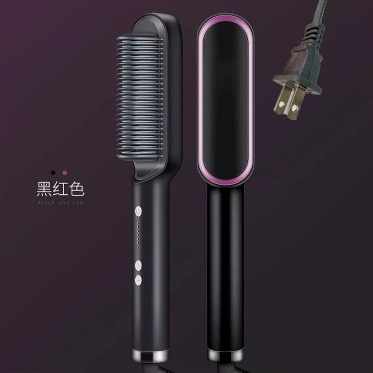 pente elétrico para alisar cabelo 