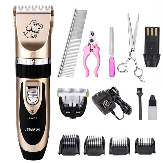 Máquina de tosquiar pelos para animais de estimação