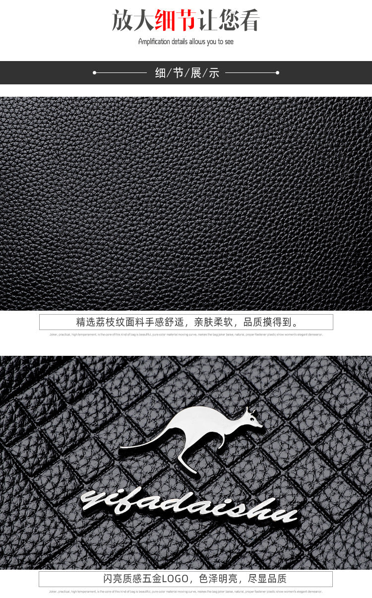 Mochila de couro macio feminina