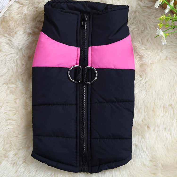 Colete de algodão para cachorro