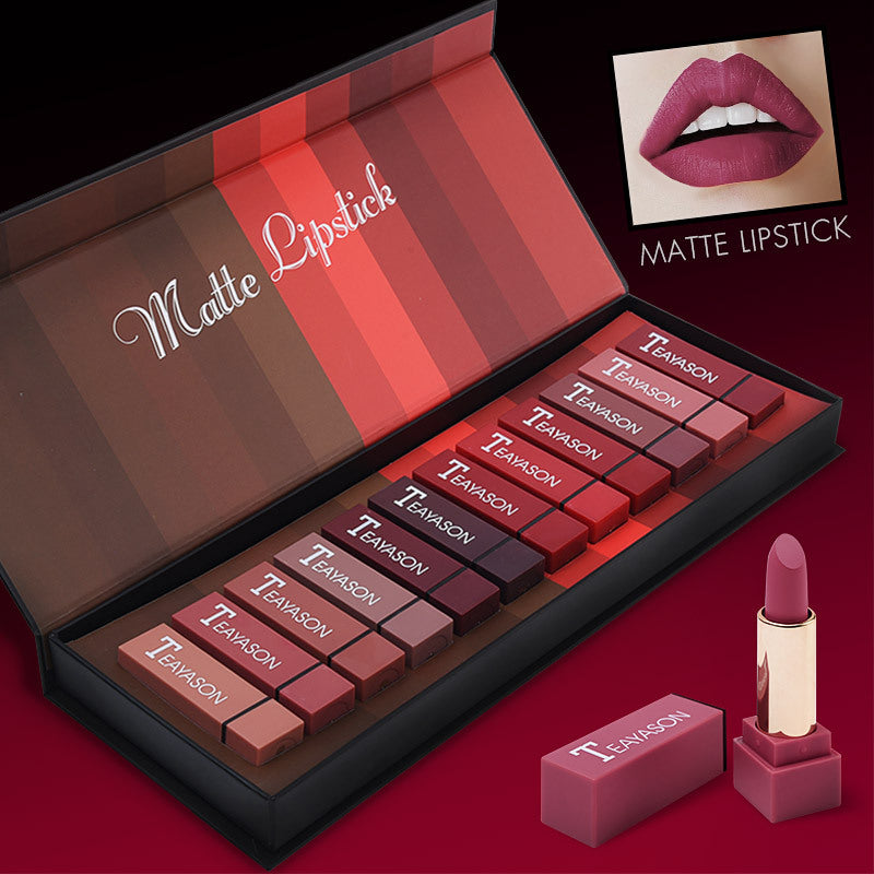  Novo conjunto de Batom em  12 cores