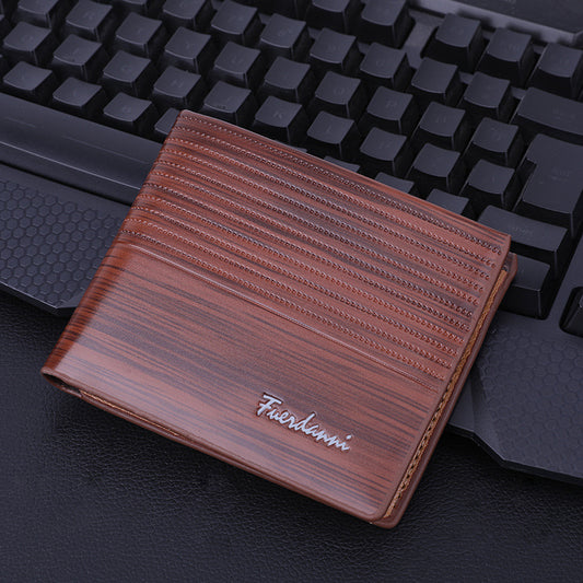  Nova carteira masculina curta 