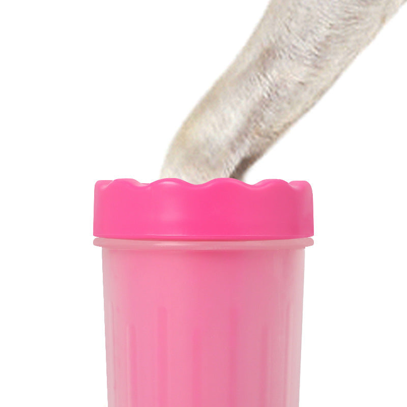 Copo para lavar pés de animais de estimação