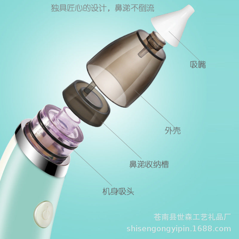 Dipositivo elétrico de sucção nasal para bebês