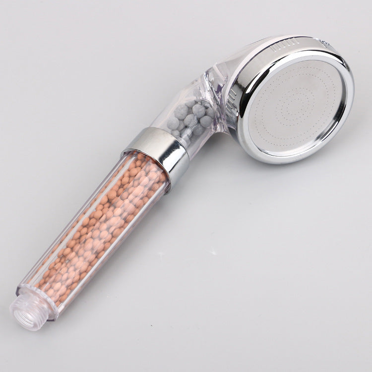 Ducha chuveiro de pedras minerais resistente a temperaturas