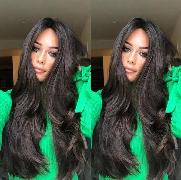 Peruca cabelo longo para mulheres