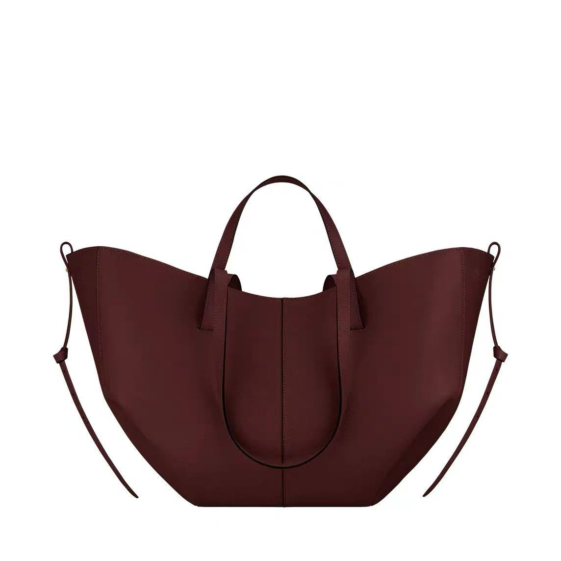 Bolsa de ombro em couro genuíno versátil bolsa de estilo único