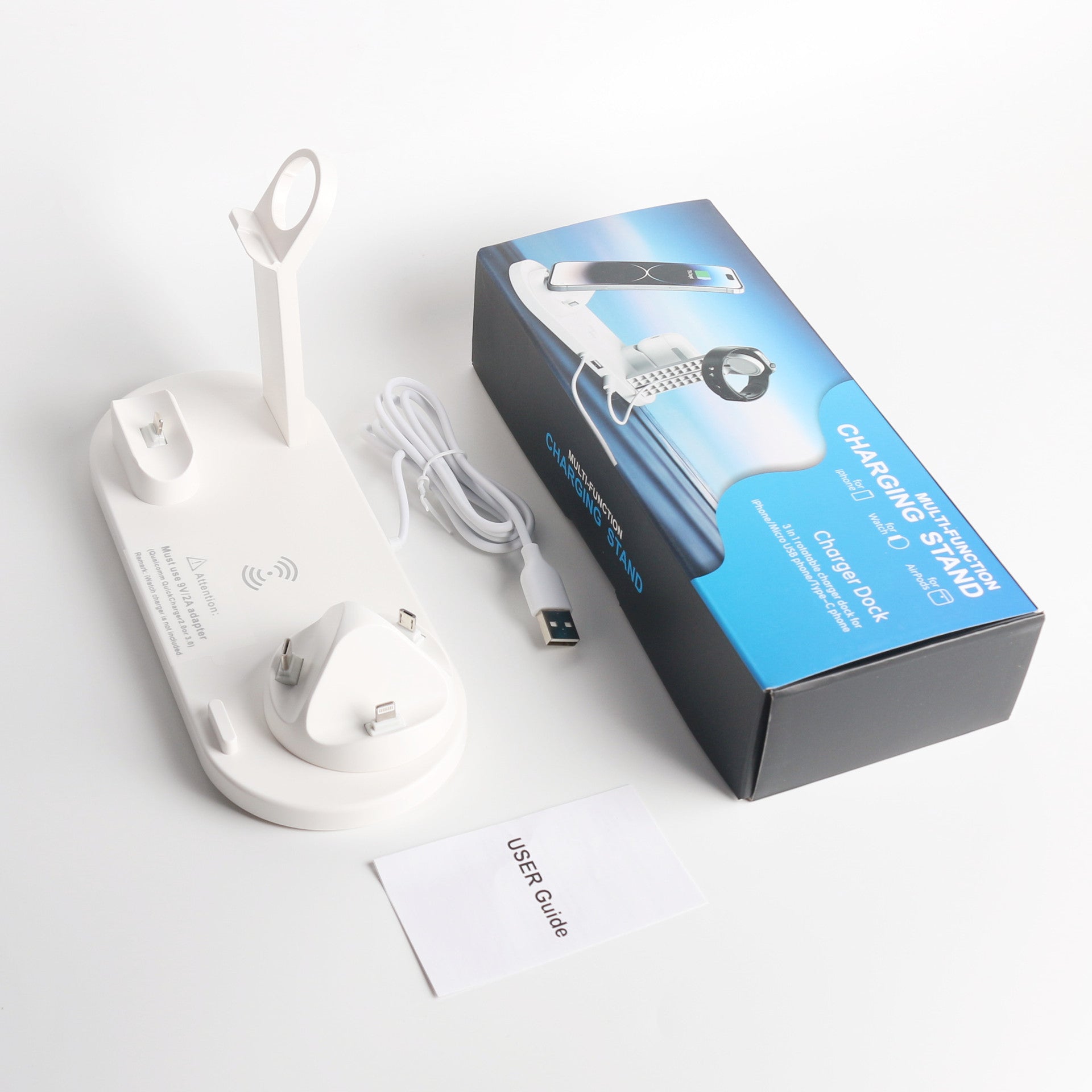 Base de carregamento para celular Apple Airpods iwatch