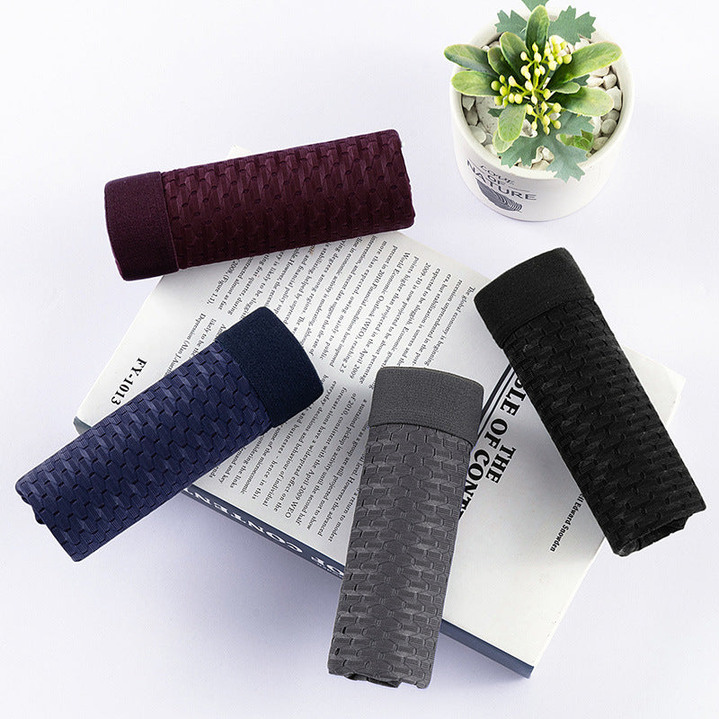 Cuecas masculinas de seda