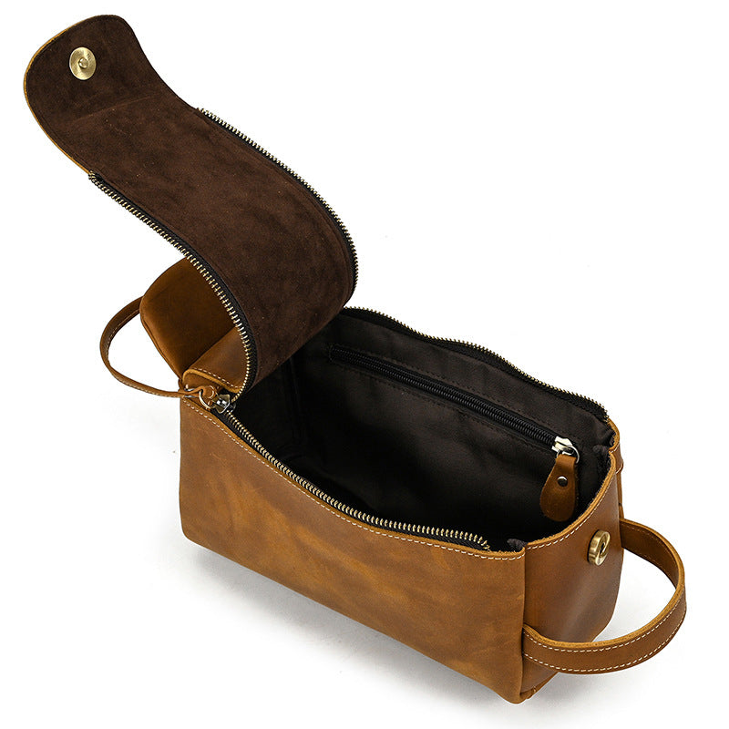 Bolsa de couro para carregar produtos de Higiene pessoal