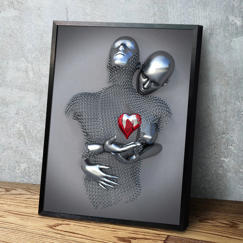 Quadro com pintura personalizada