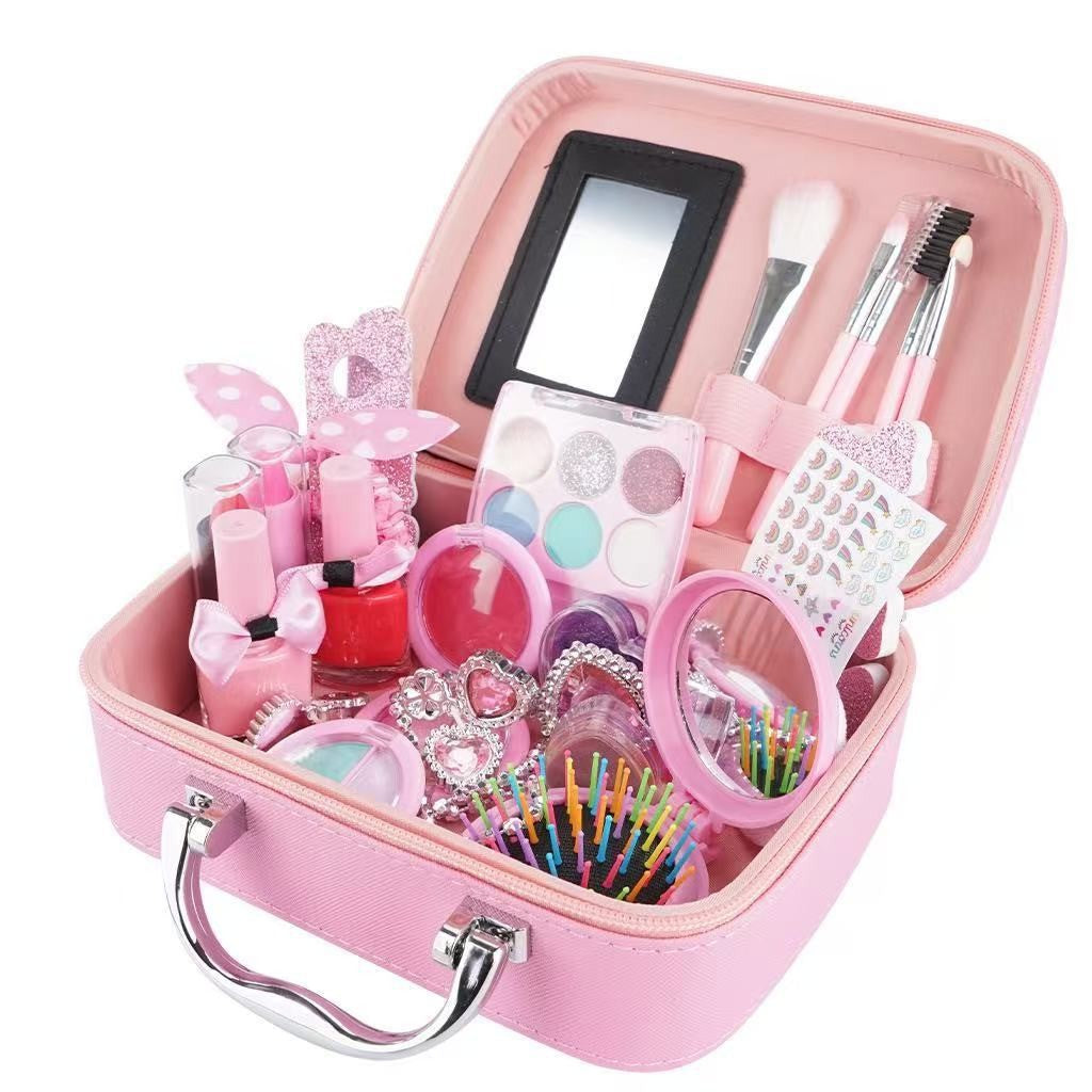  Bolsa de princesa, incluindo batom para brincar de faz-de-conta
