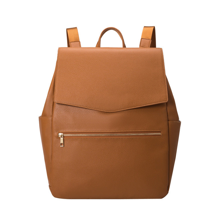 Bolsa de bolsa de couro para mãe bebê