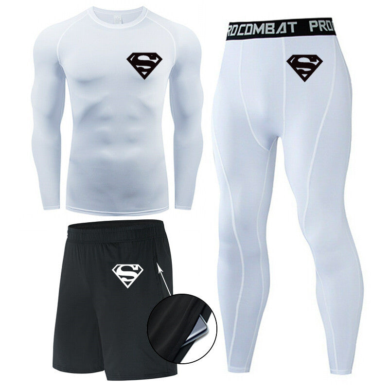 Conjunto masculino de três peças