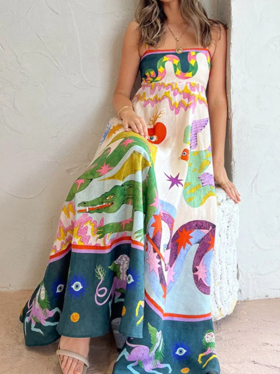 vestido de alça