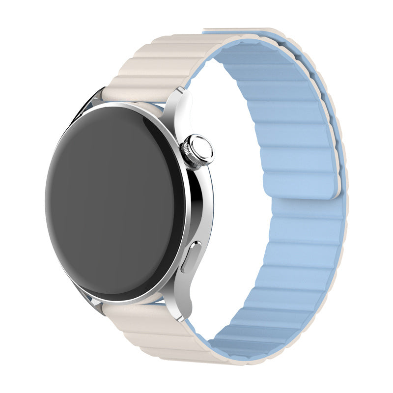 Relógio com  pulseira magnética