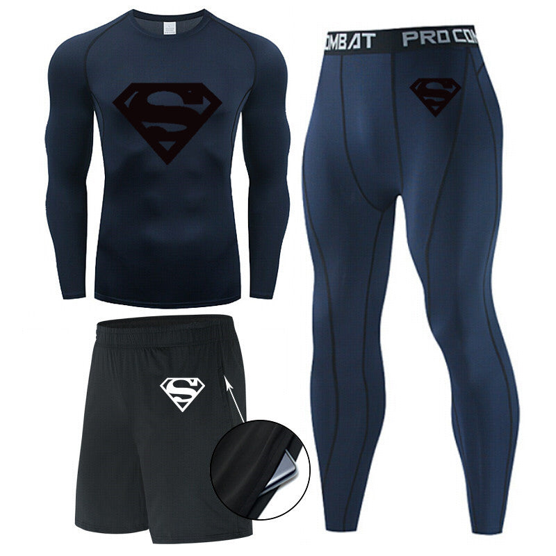 Conjunto masculino de três peças