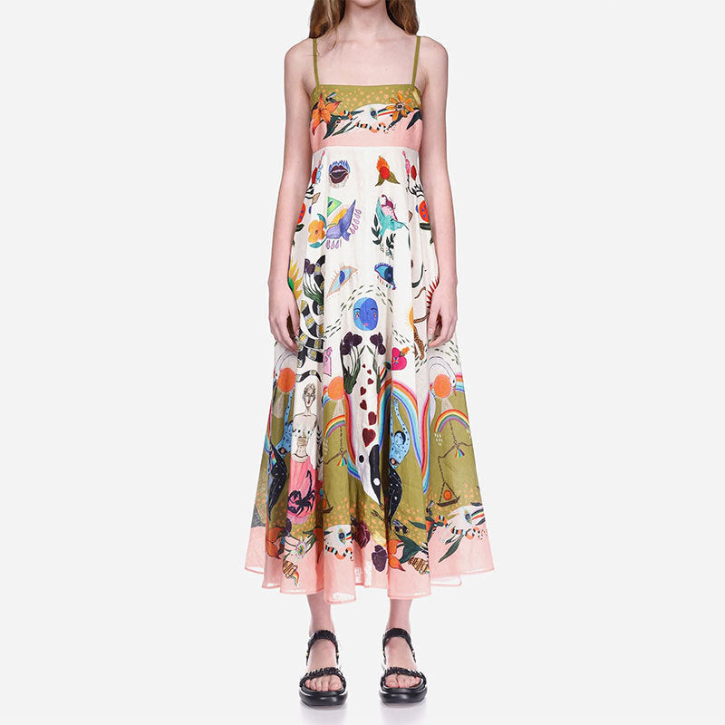 vestido de alça