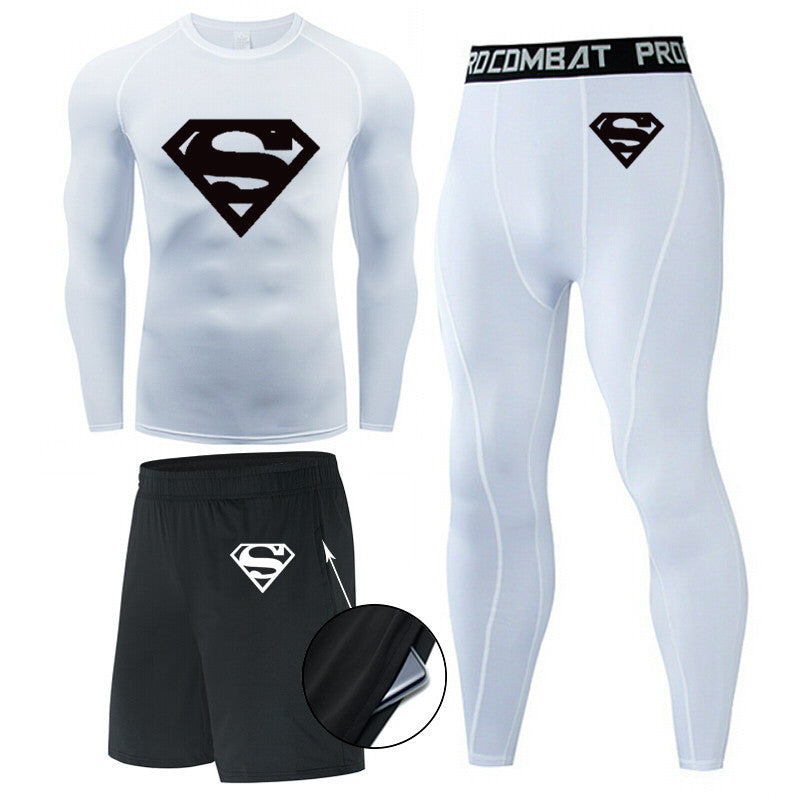 Conjunto masculino de três peças