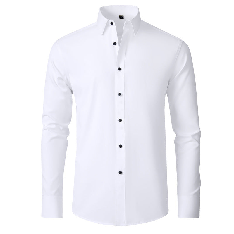 Camisa masculina com elástano