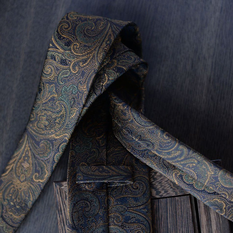 Gravata de seda masculina