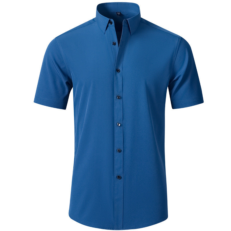 Camisa masculina com elástano