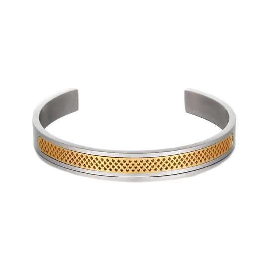 Pulseira masculina aço inoxidável