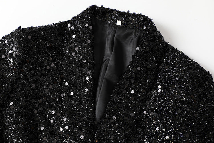 terno feminino trespassado ajuste longo