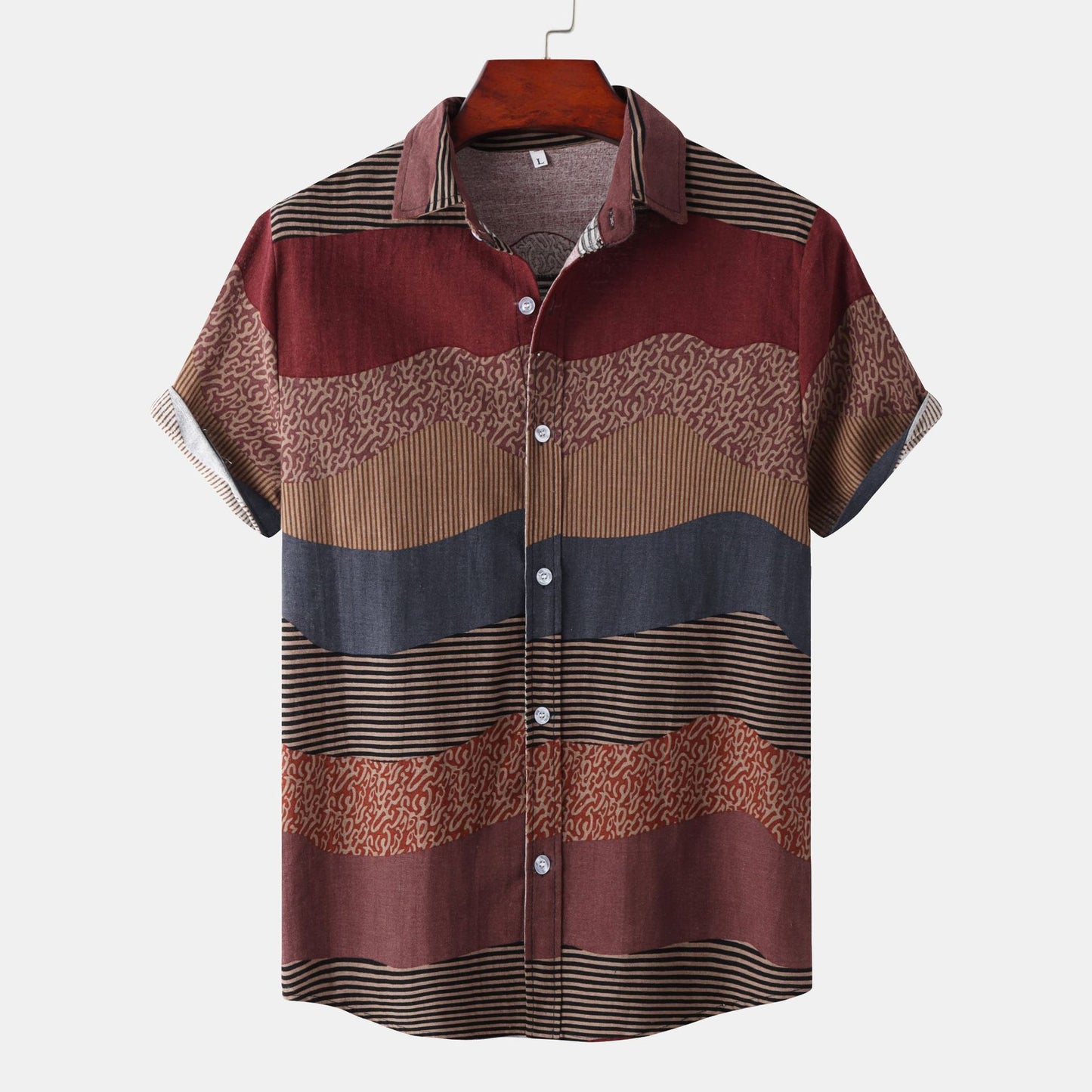 Camisa manga curta masculina