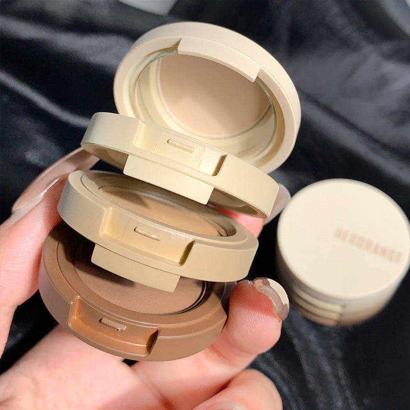 Paleta de sombra com 3 cores